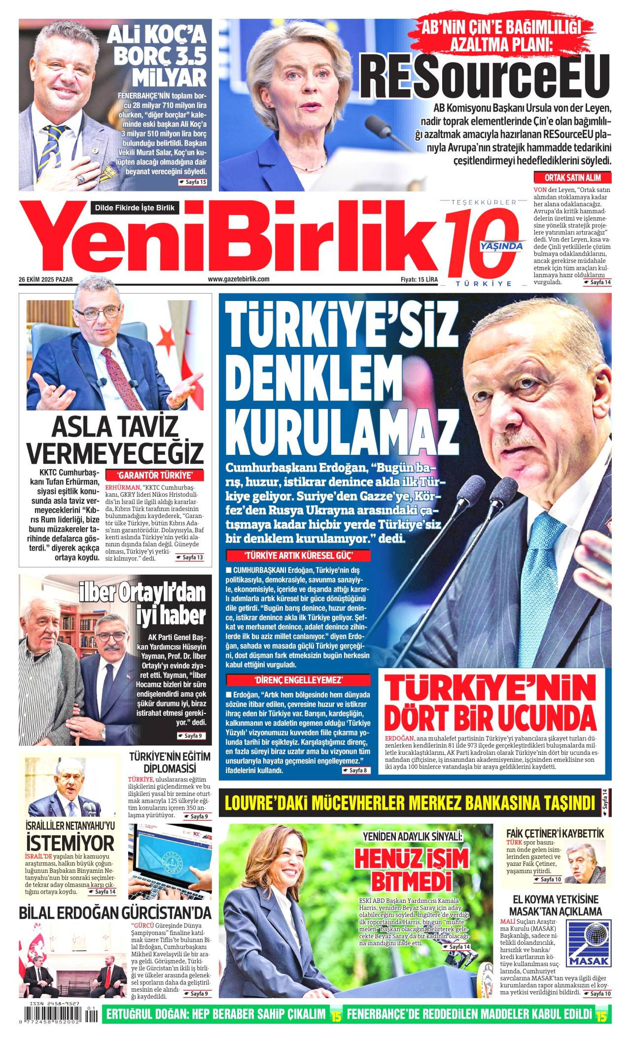 Yeni Birlik