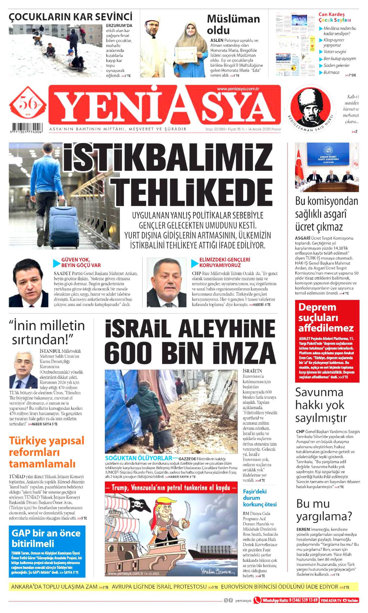 Yeni Asya Gazetesi