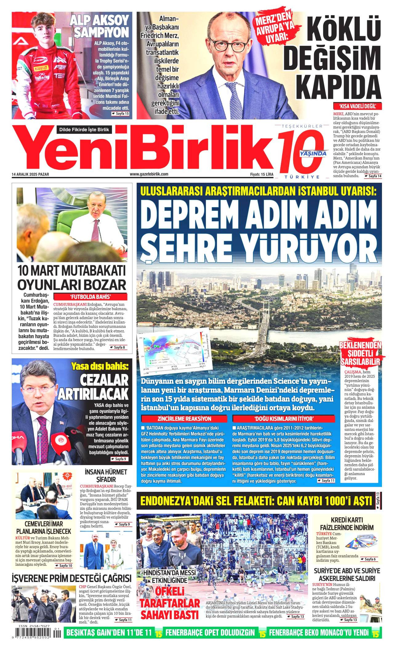 Yeni Birlik Gazetesi