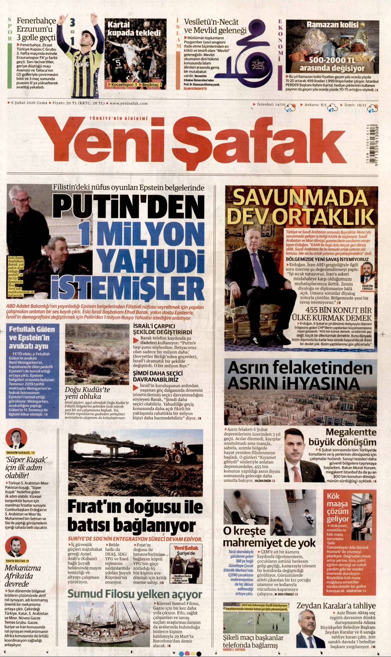 Yeni �afak