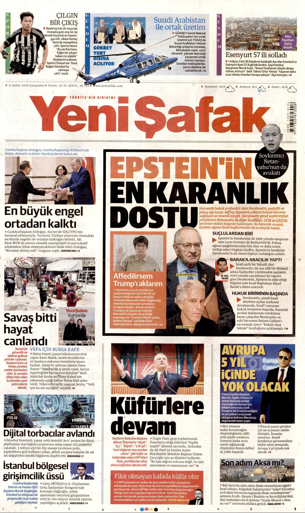 Yeni �afak