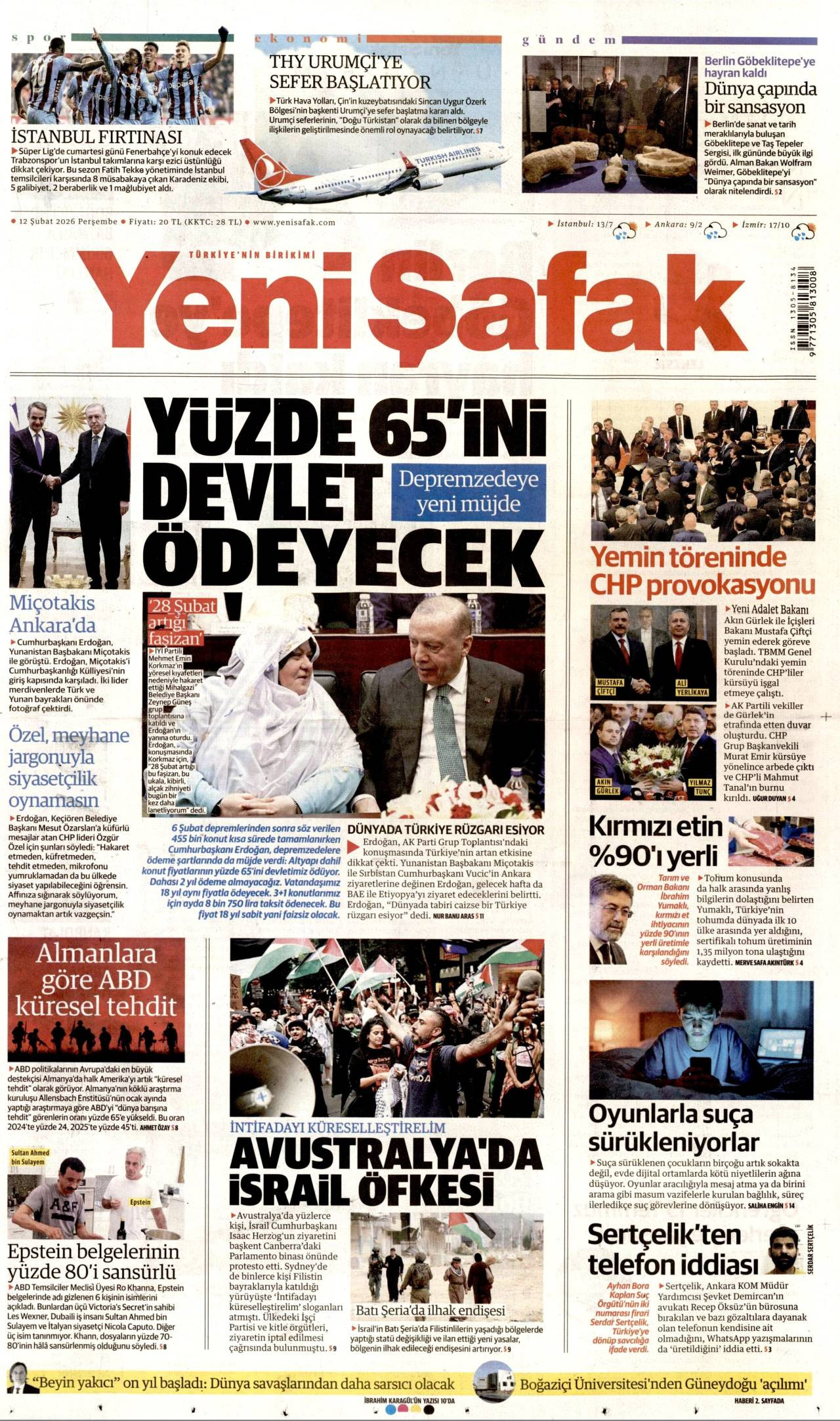 Yeni �afak