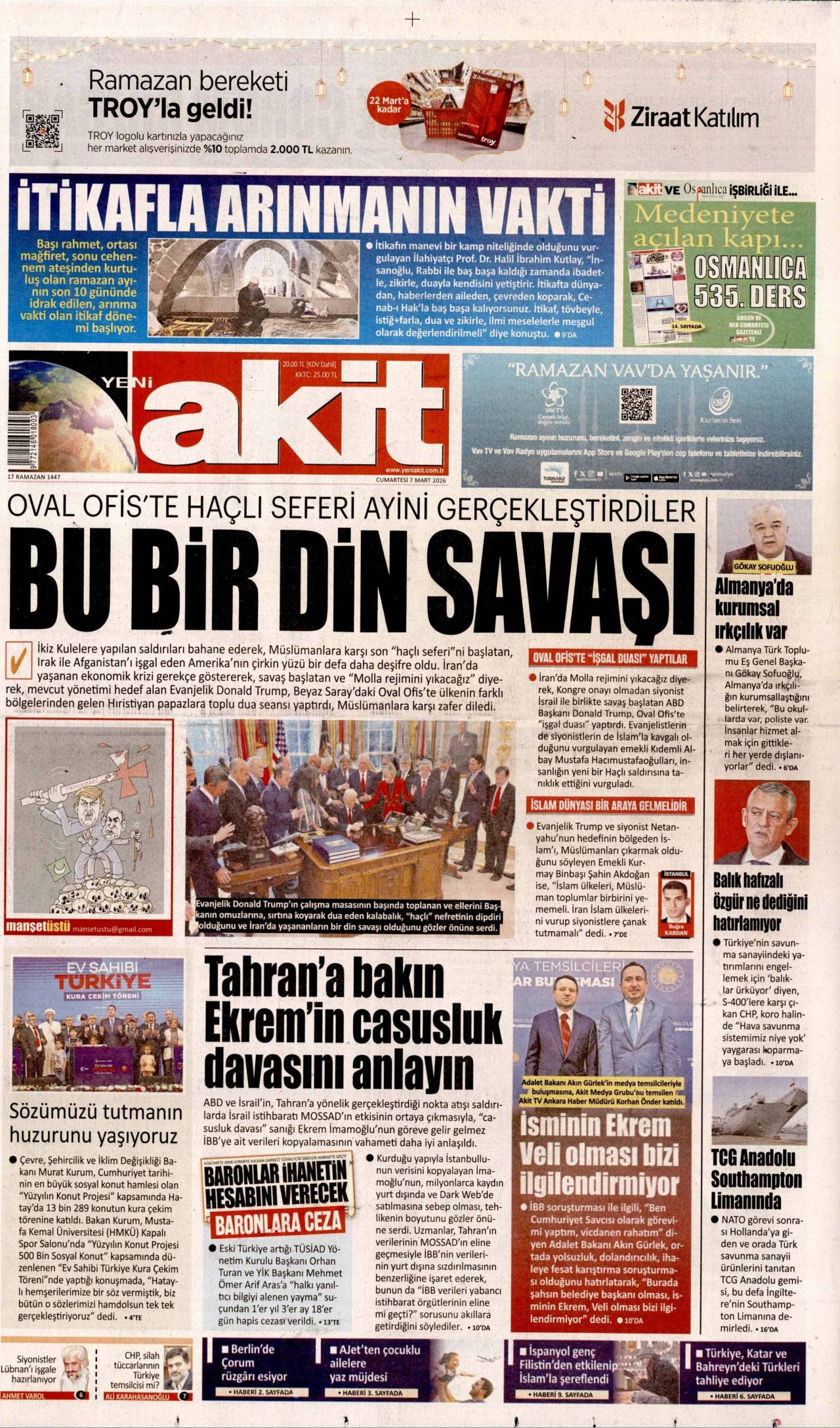 Yeni Akit Gazetesi