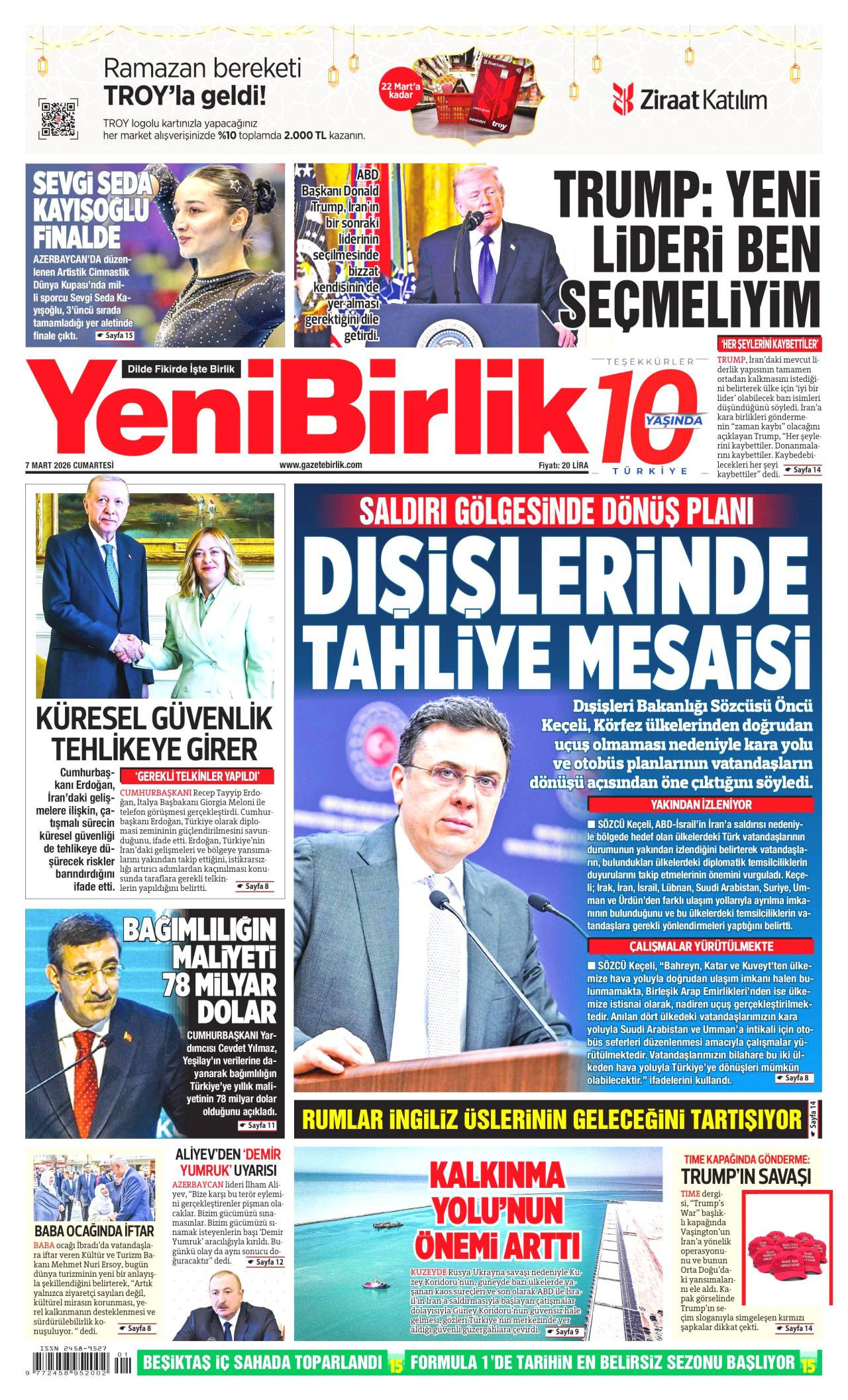 Yeni Birlik Gazetesi
