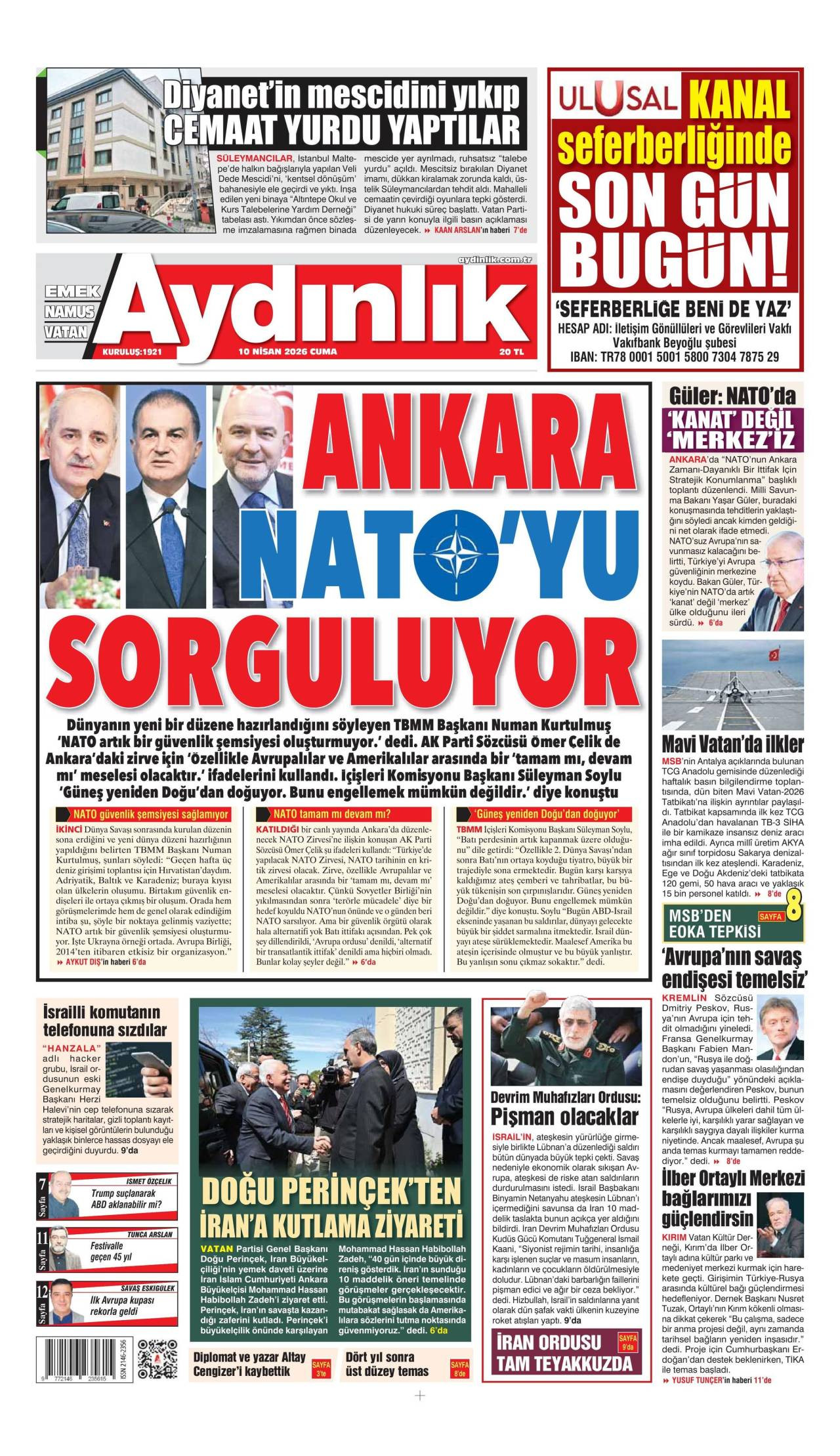 Aydınlık Gazetesi