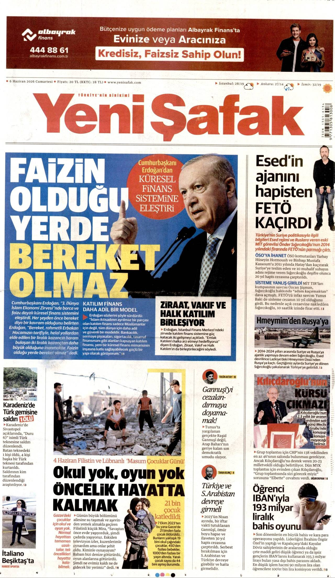 Yeni �afak