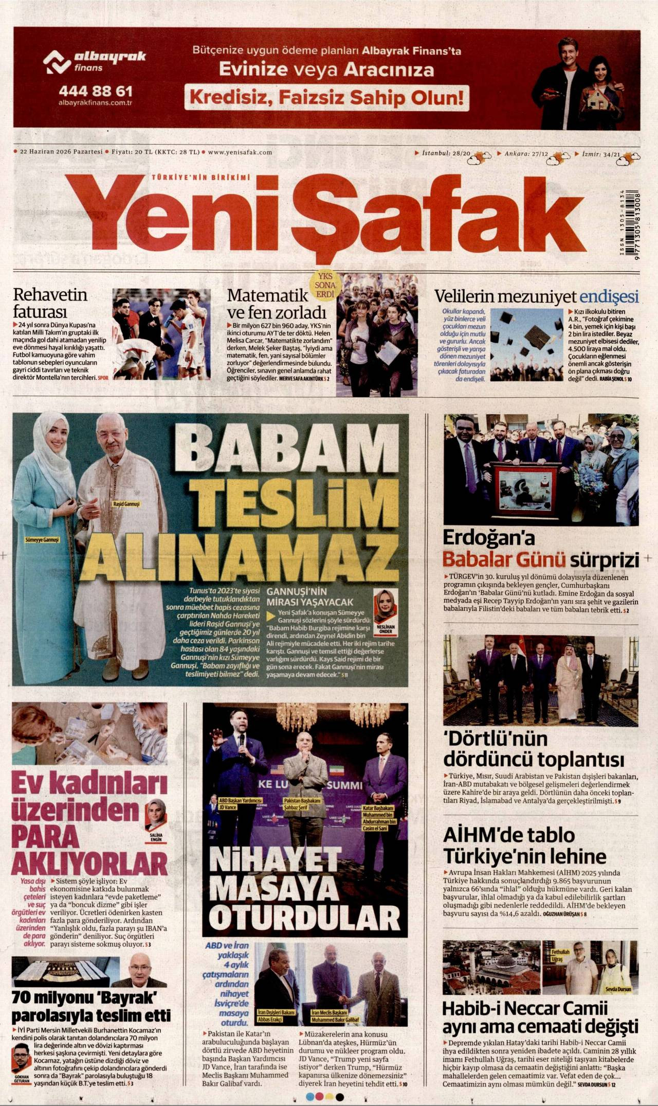 Yeni �afak