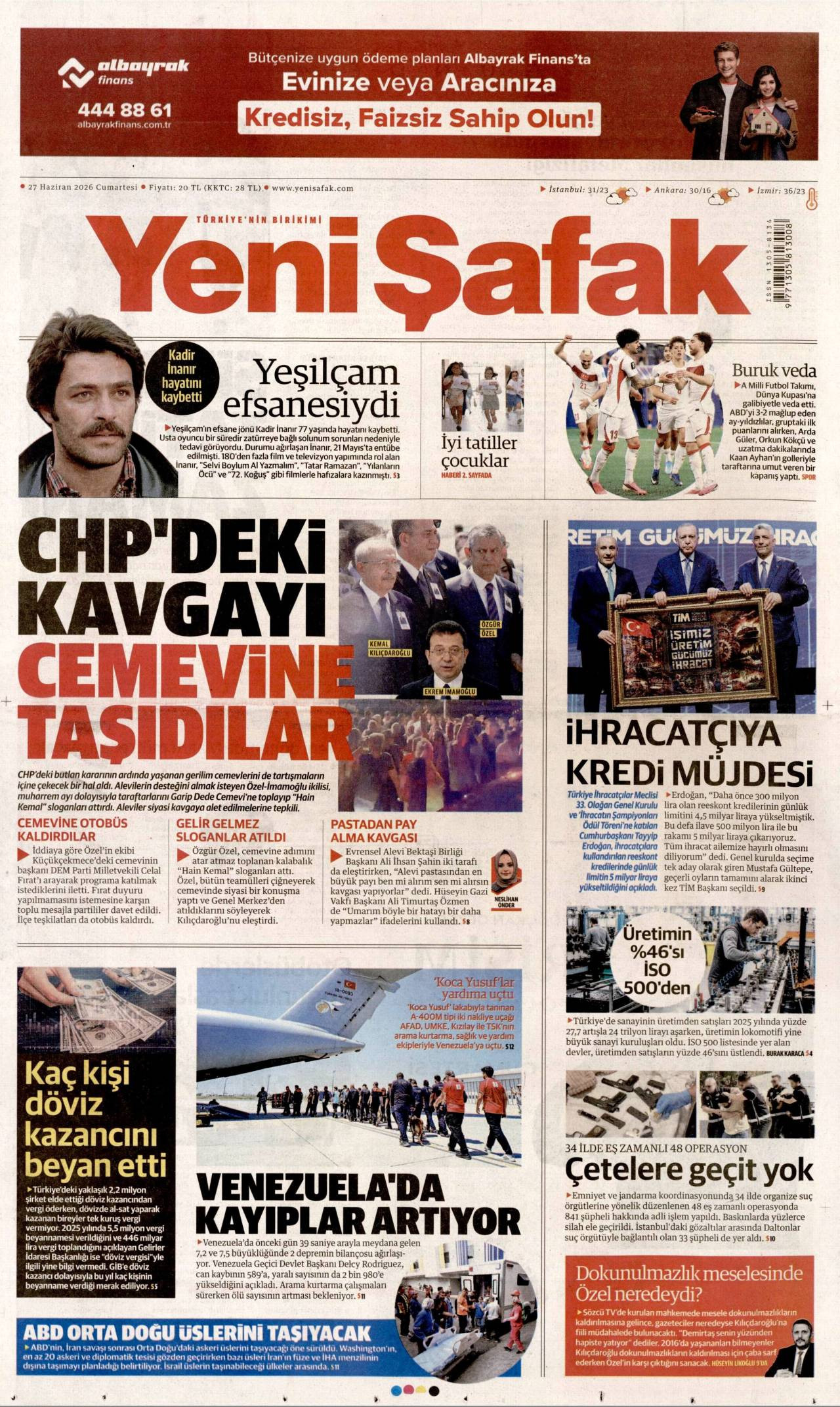 Yeni �afak