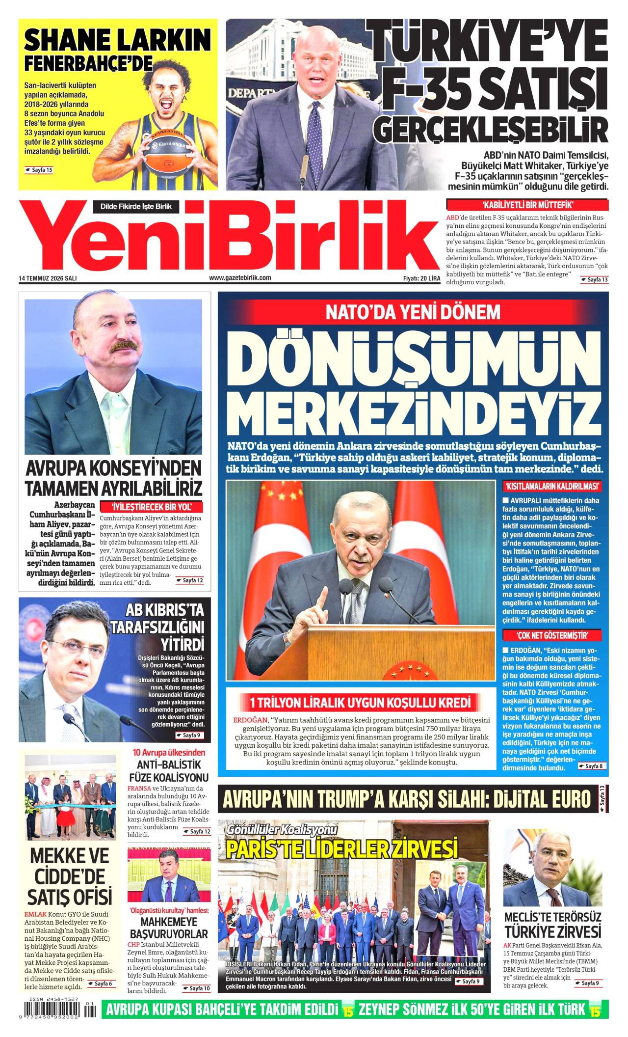 Yeni Birlik