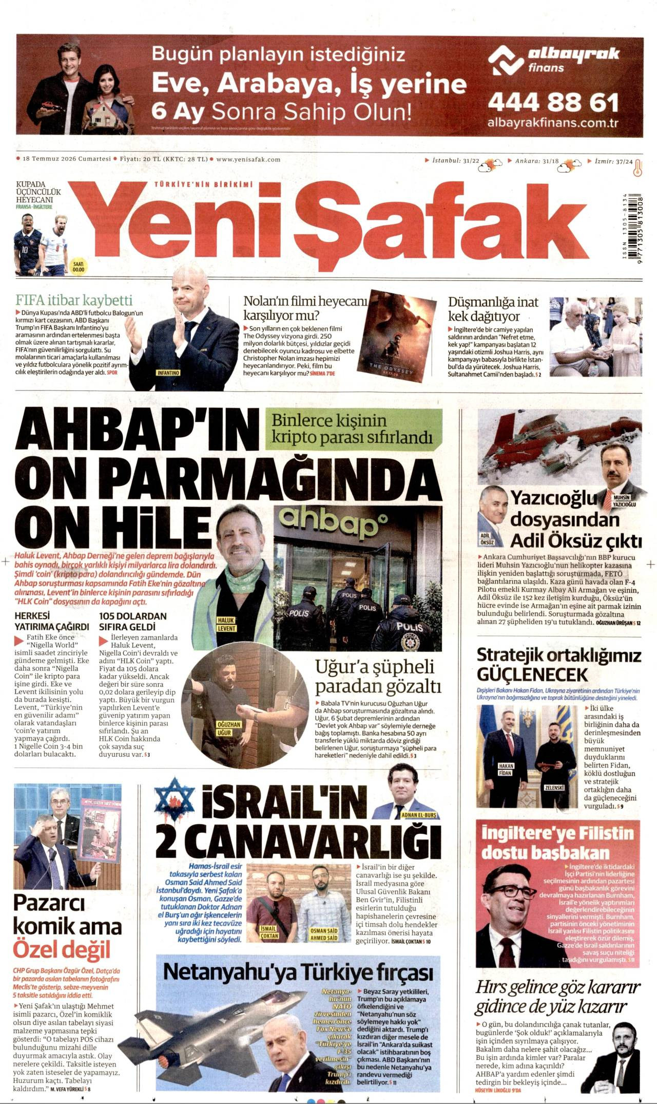 Yeni �afak