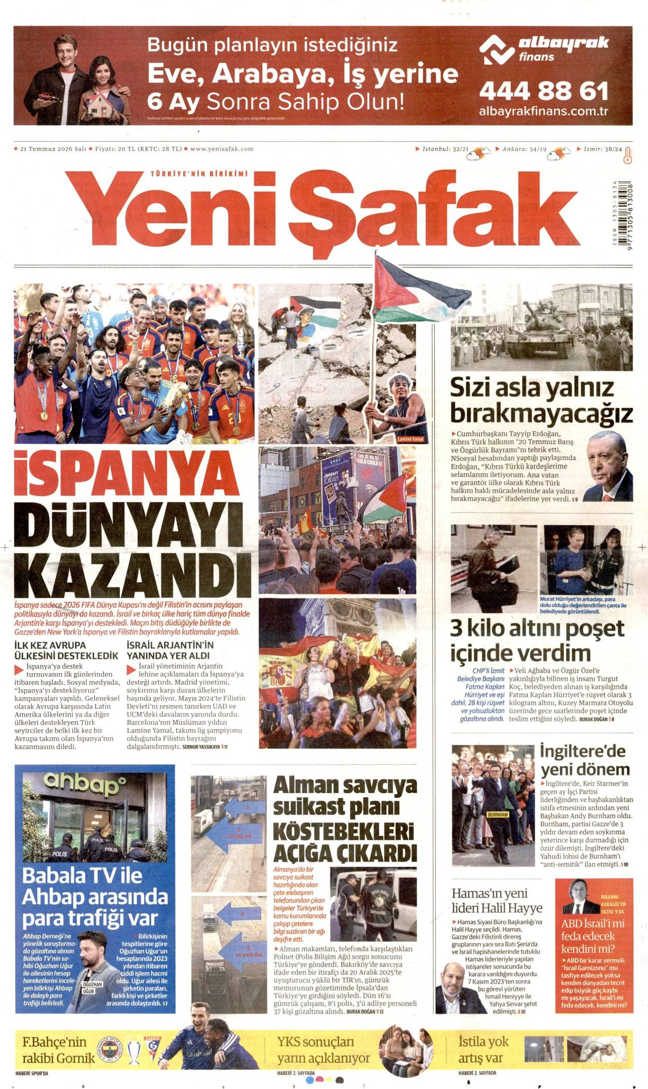Yeni �afak