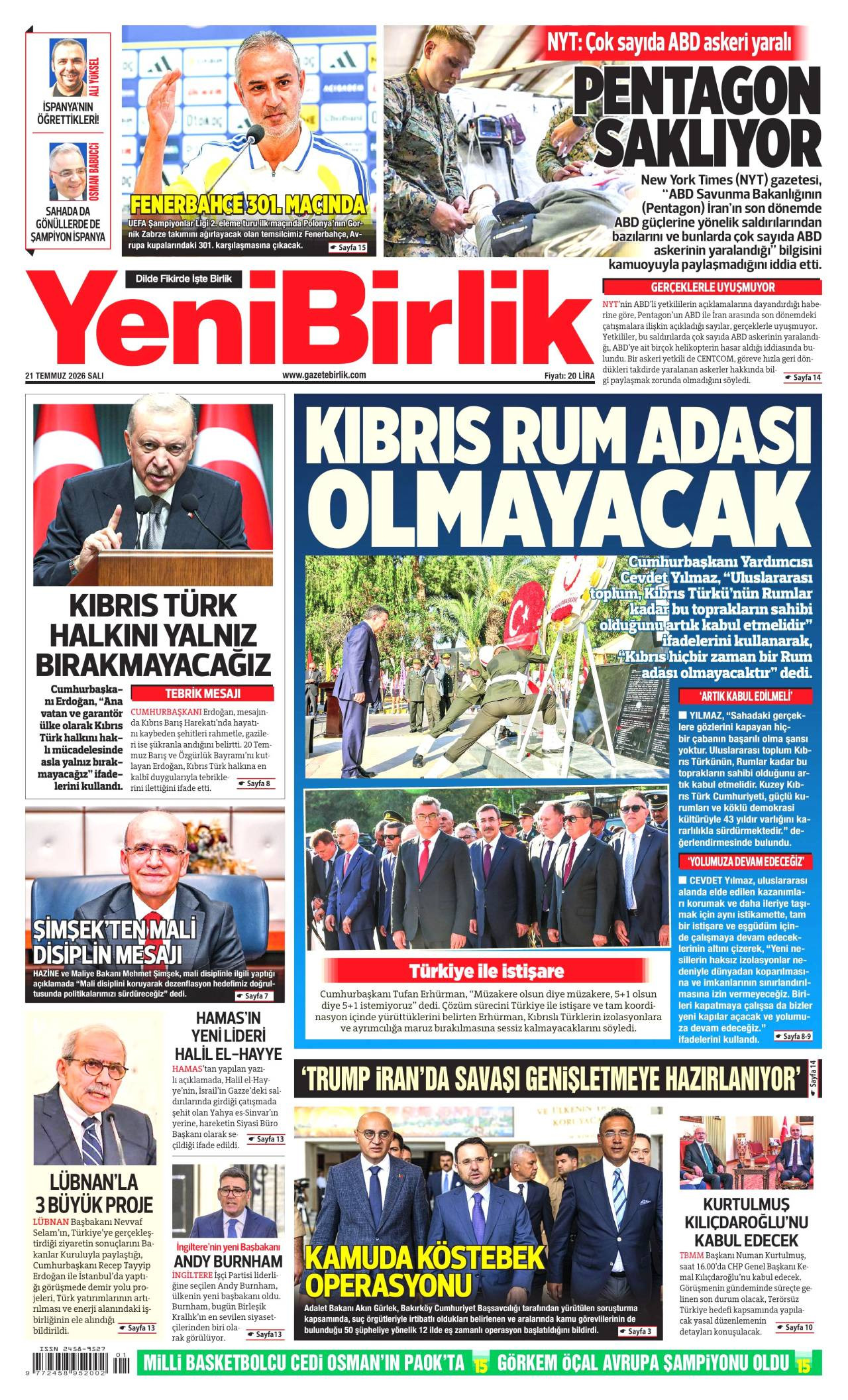 Yeni Birlik
