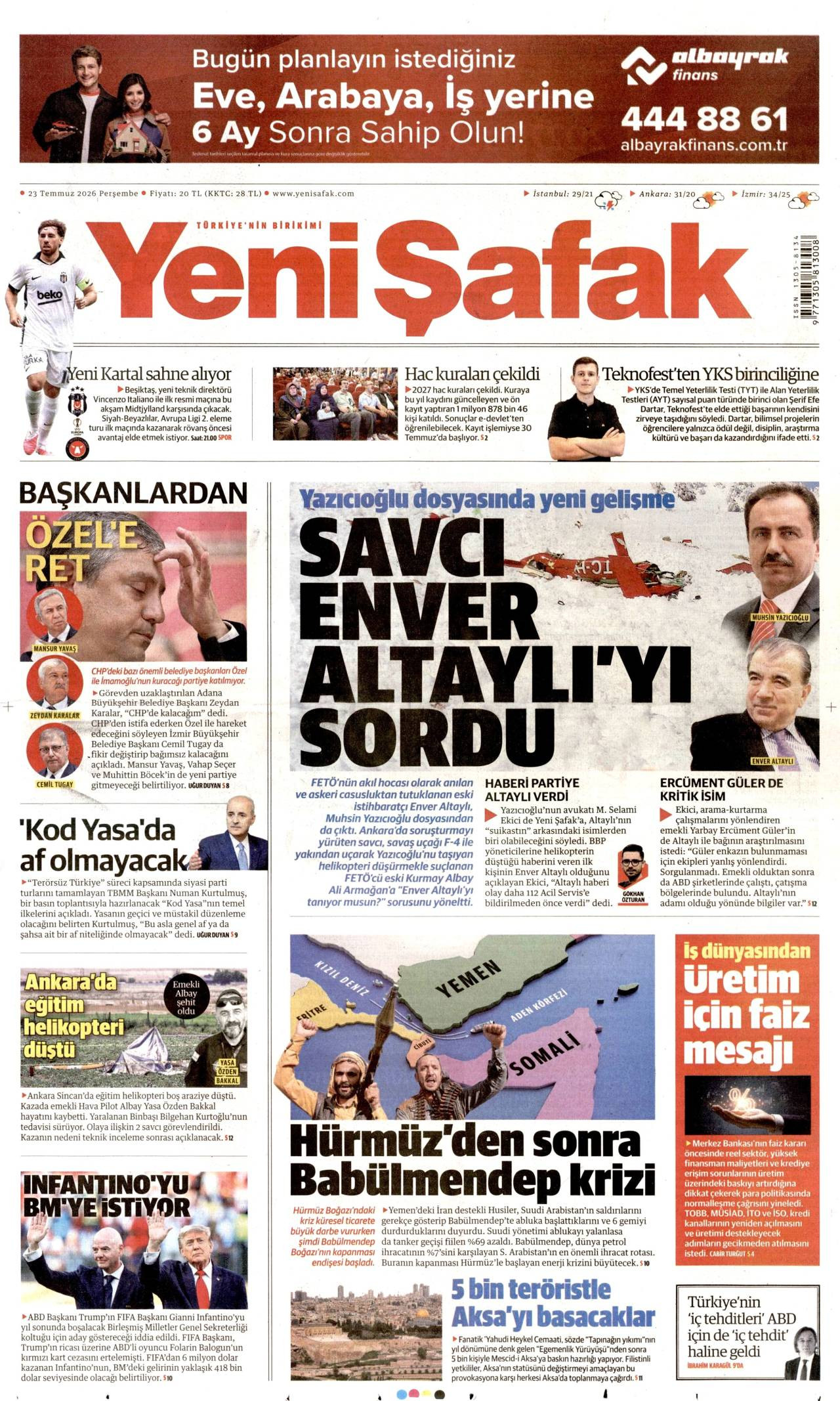 Yeni �afak