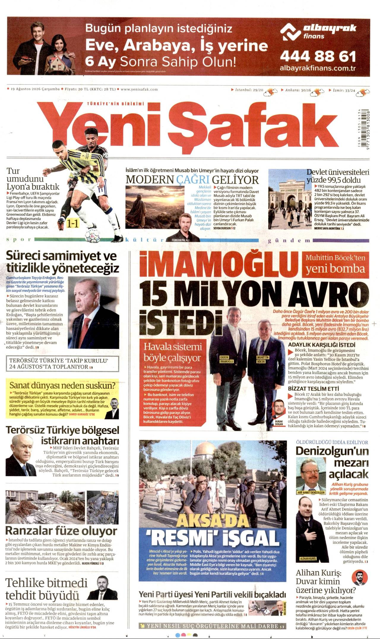 Yeni �afak