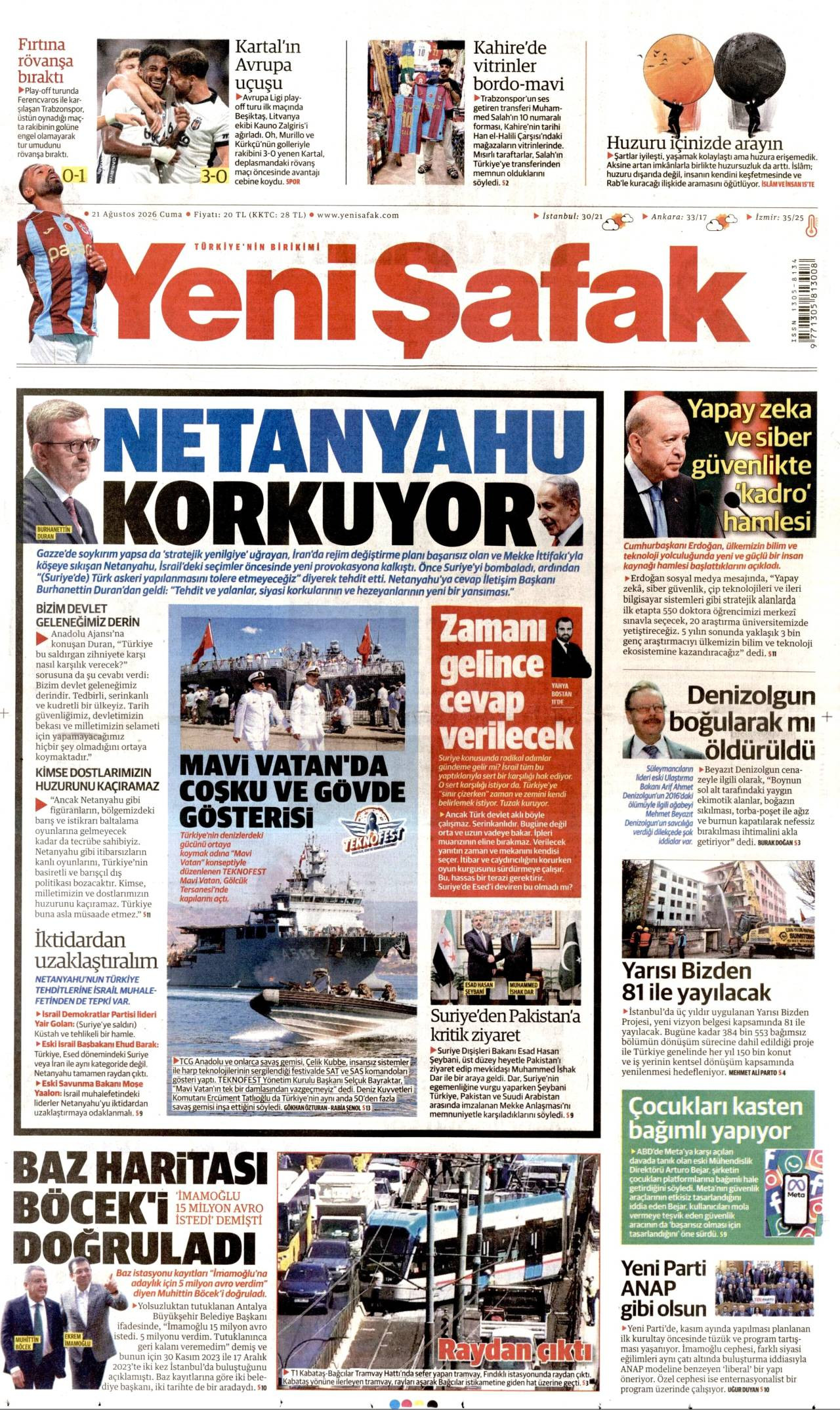 Yeni �afak