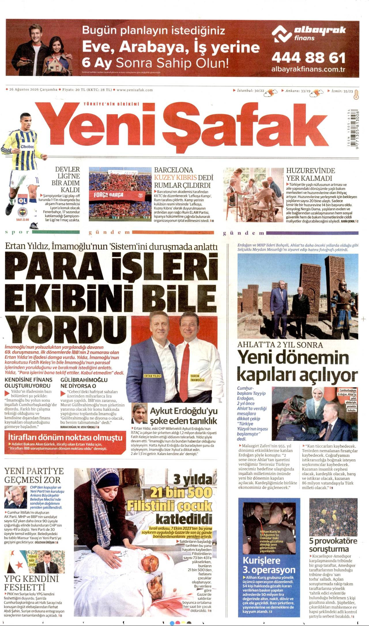 Yeni �afak