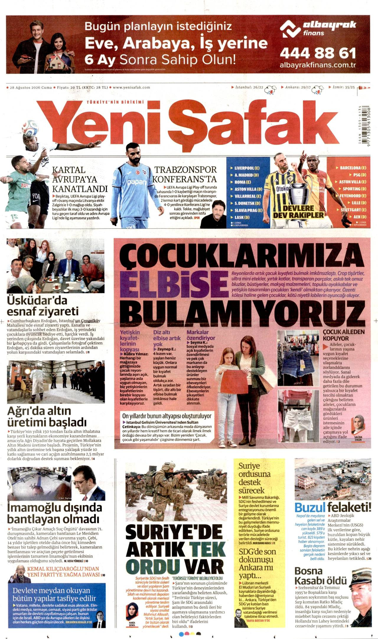 Yeni �afak