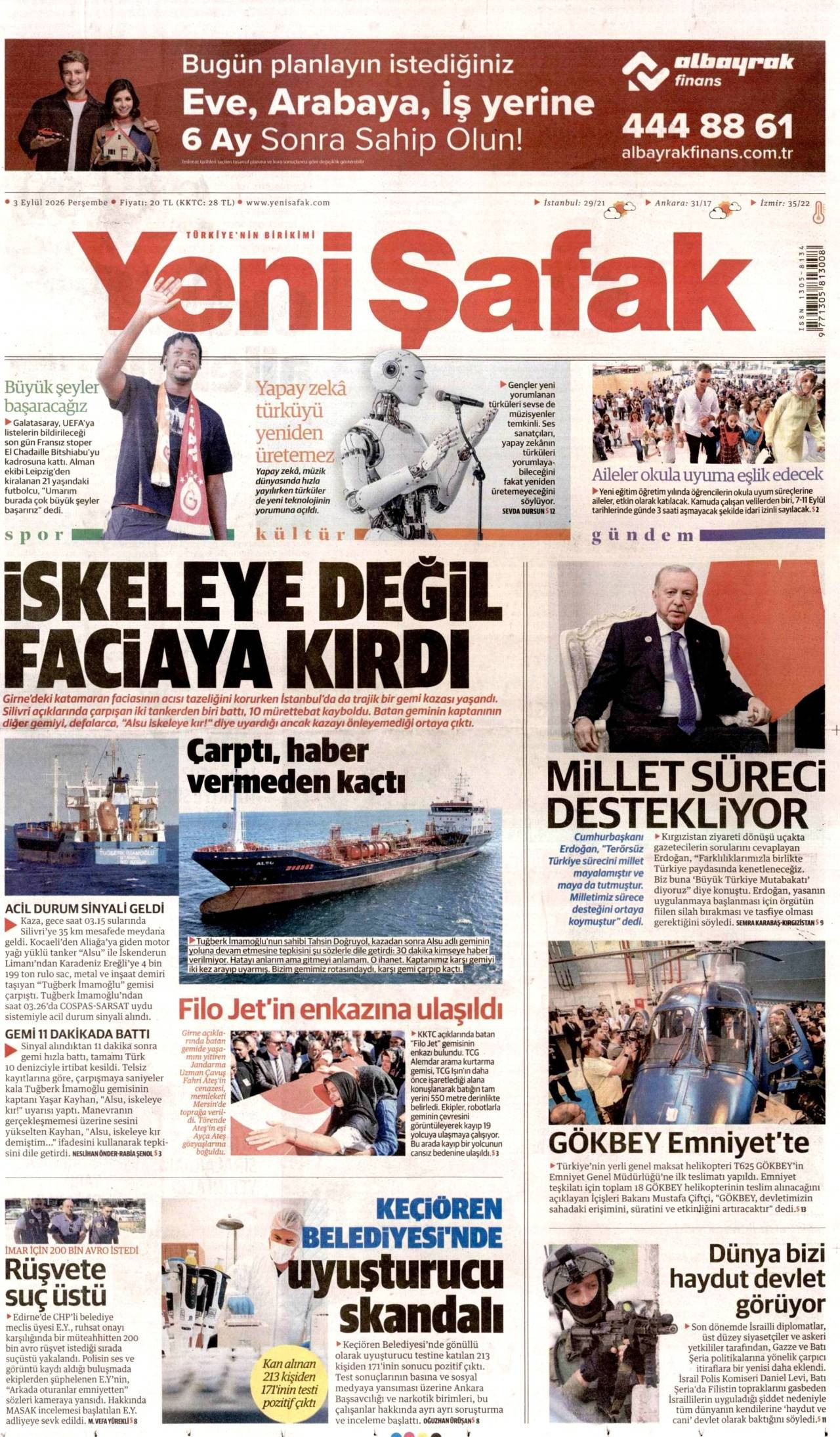 Yeni �afak