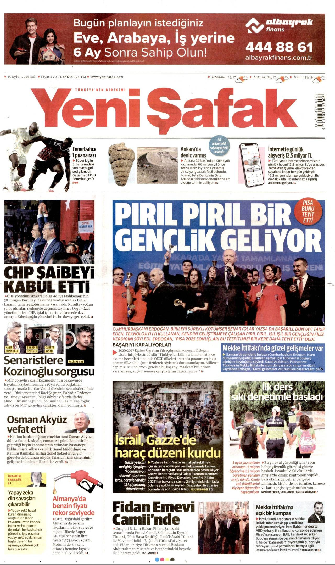 Yeni �afak