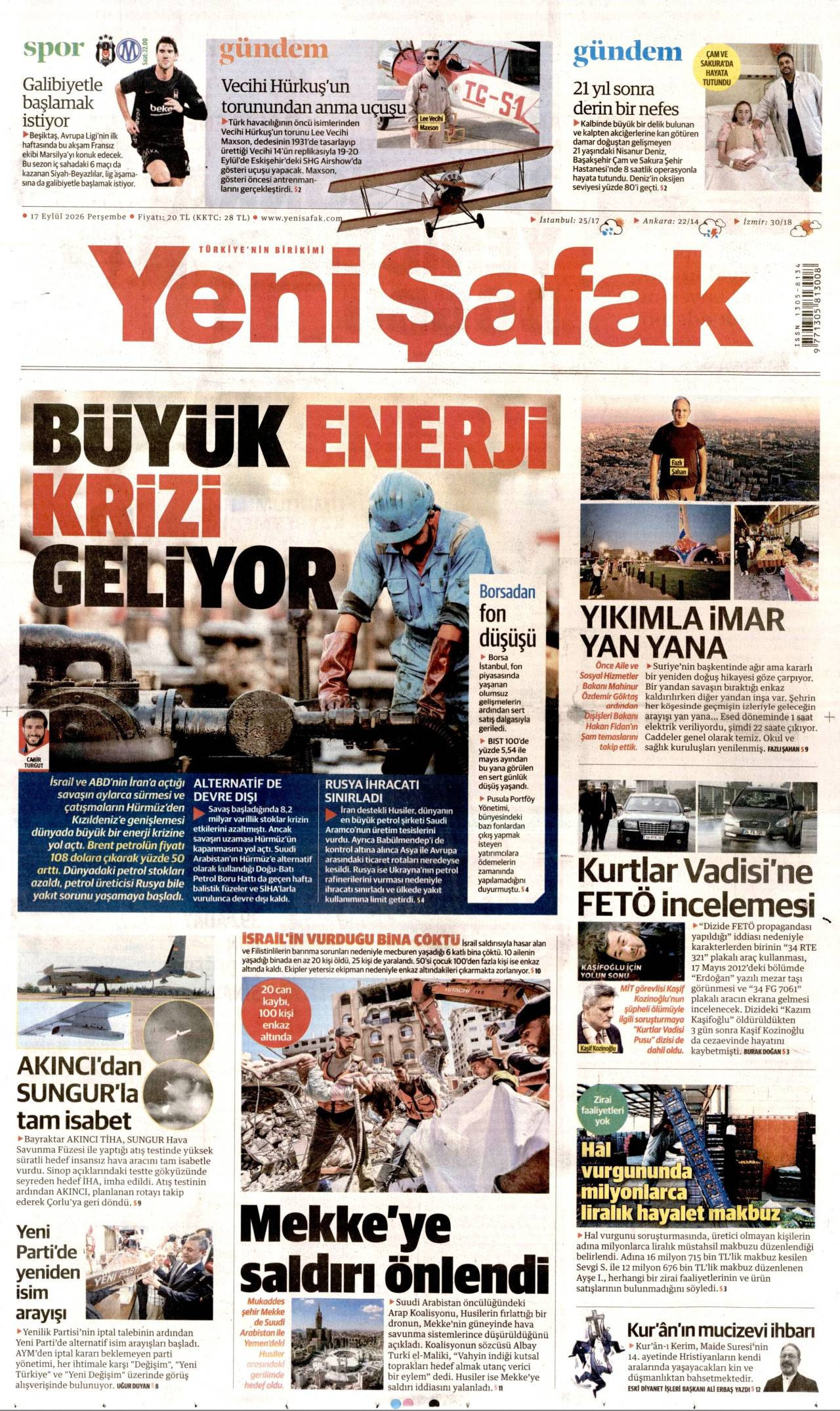 Yeni �afak