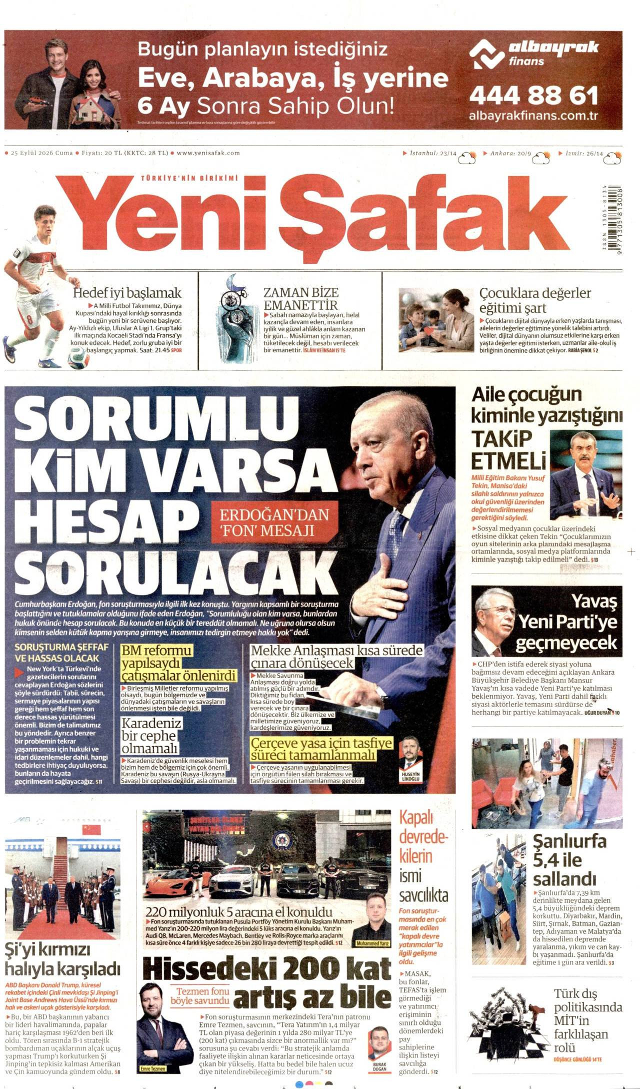 Yeni �afak