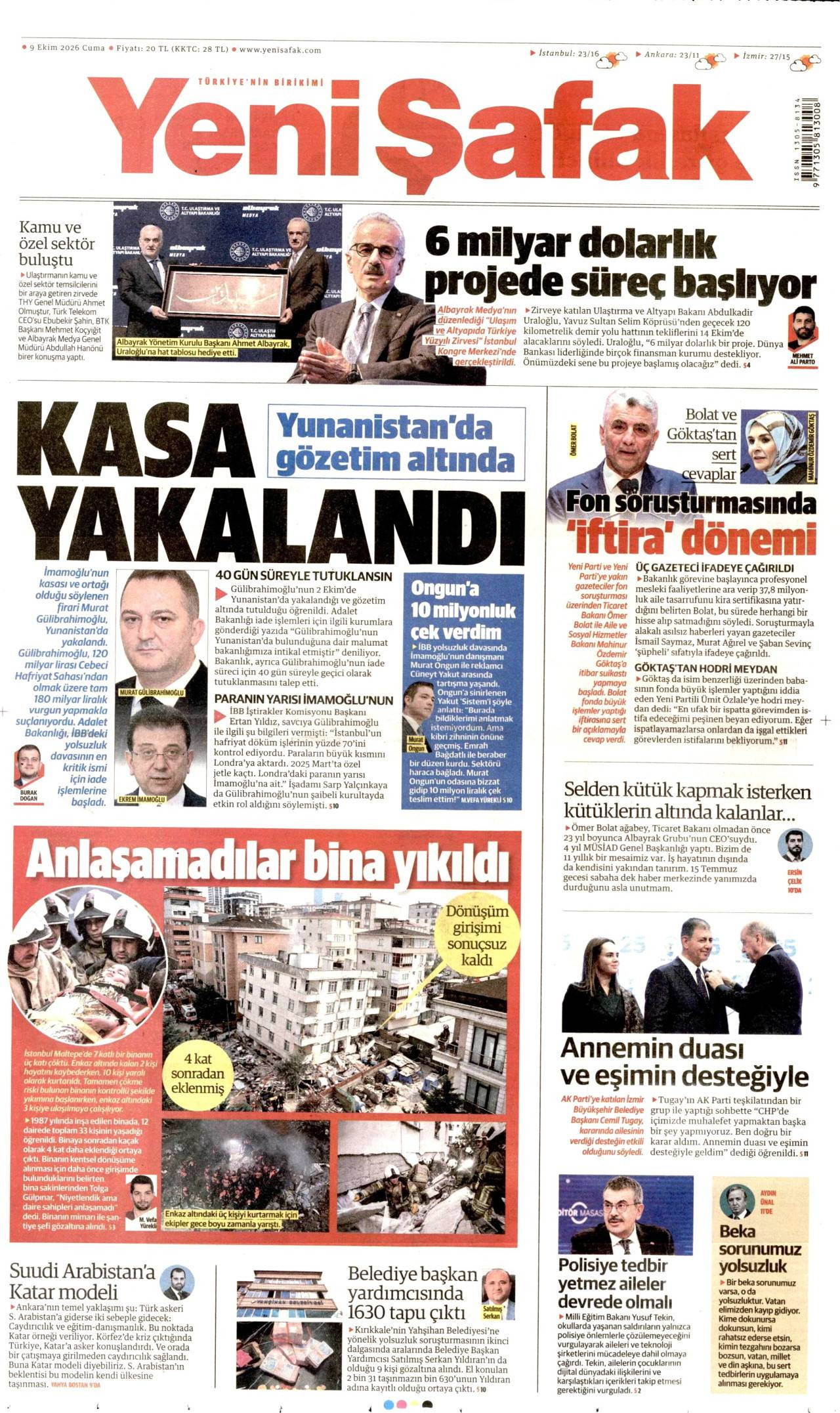 Yeni �afak