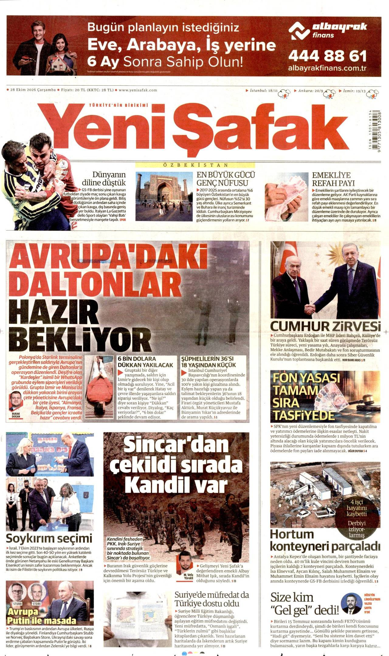 Yeni �afak
