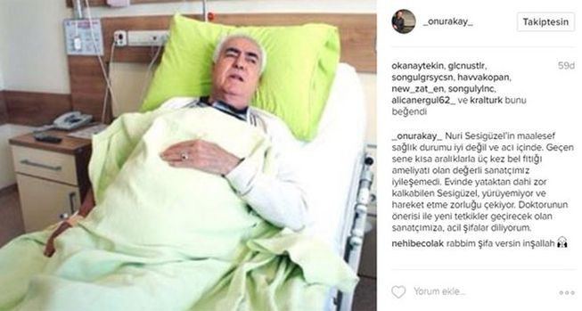 Nuri Sesigüzel'den kötü haber - Resim : 1