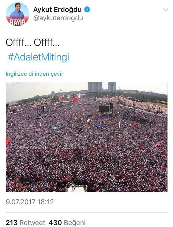 CHP'li vekiller Ak Parti mitinginin fotoğrafını kullandı! - Resim : 5