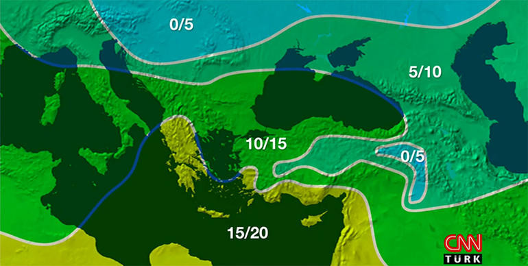 Meteorolojiden Ege ve Akdeniz'e sağanak uyarısı - Resim : 1