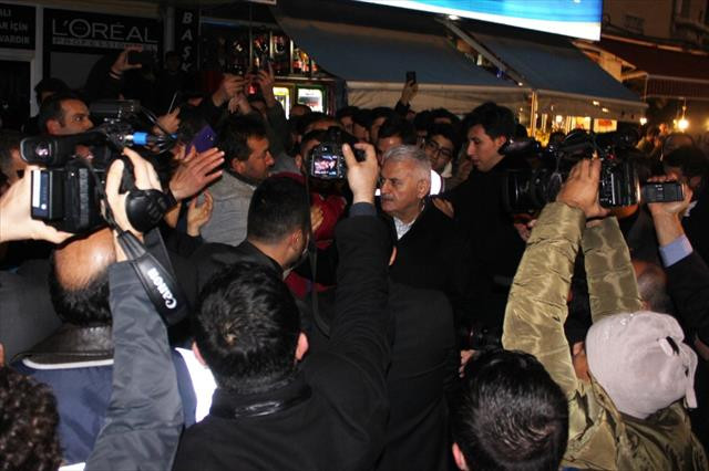 Başbakan Yıldırım'a Kırşehir'de yoğun ilgi 