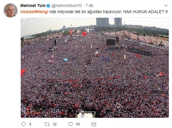 CHP'li vekiller Ak Parti mitinginin fotoğrafını kullandı! - Resim : 4