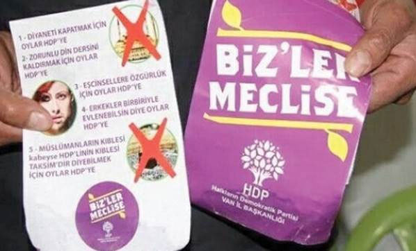 Van'da HDP'yi karıştıran seçim bildirgesi! - Resim: 0