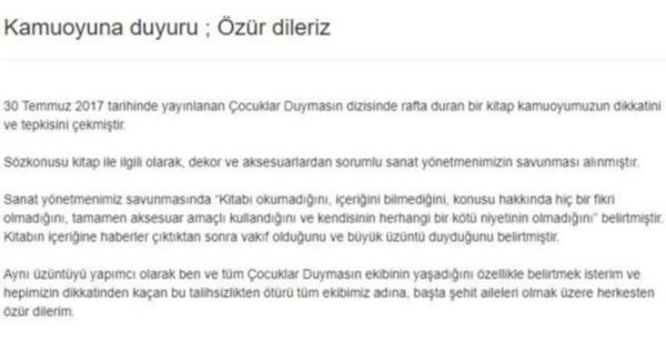 Çocuklar Duymasın'daki FETÖ kitabı ortalığı karıştırdı - Resim : 1