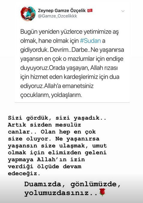 Gamze Özçelik Sudan'a gidecekti... - Resim : 1