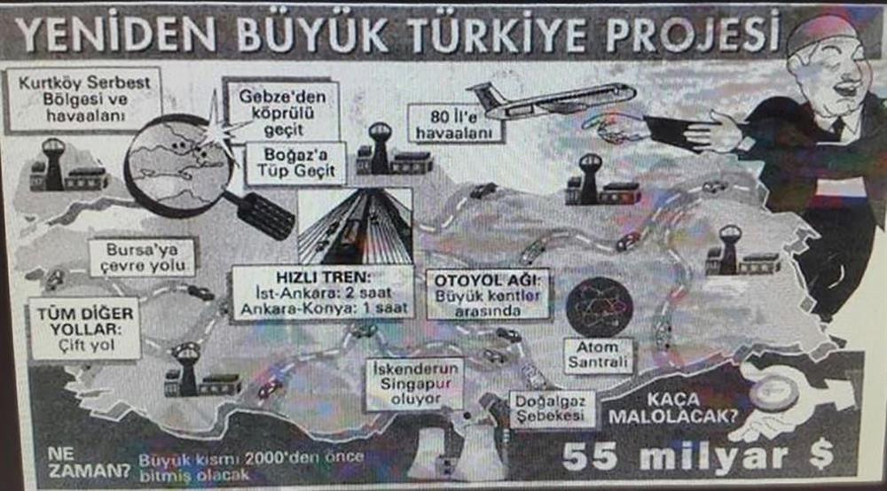Erbakan'la dalga geçmişlerdi Erdoğan hepsini yaptı - Resim : 1