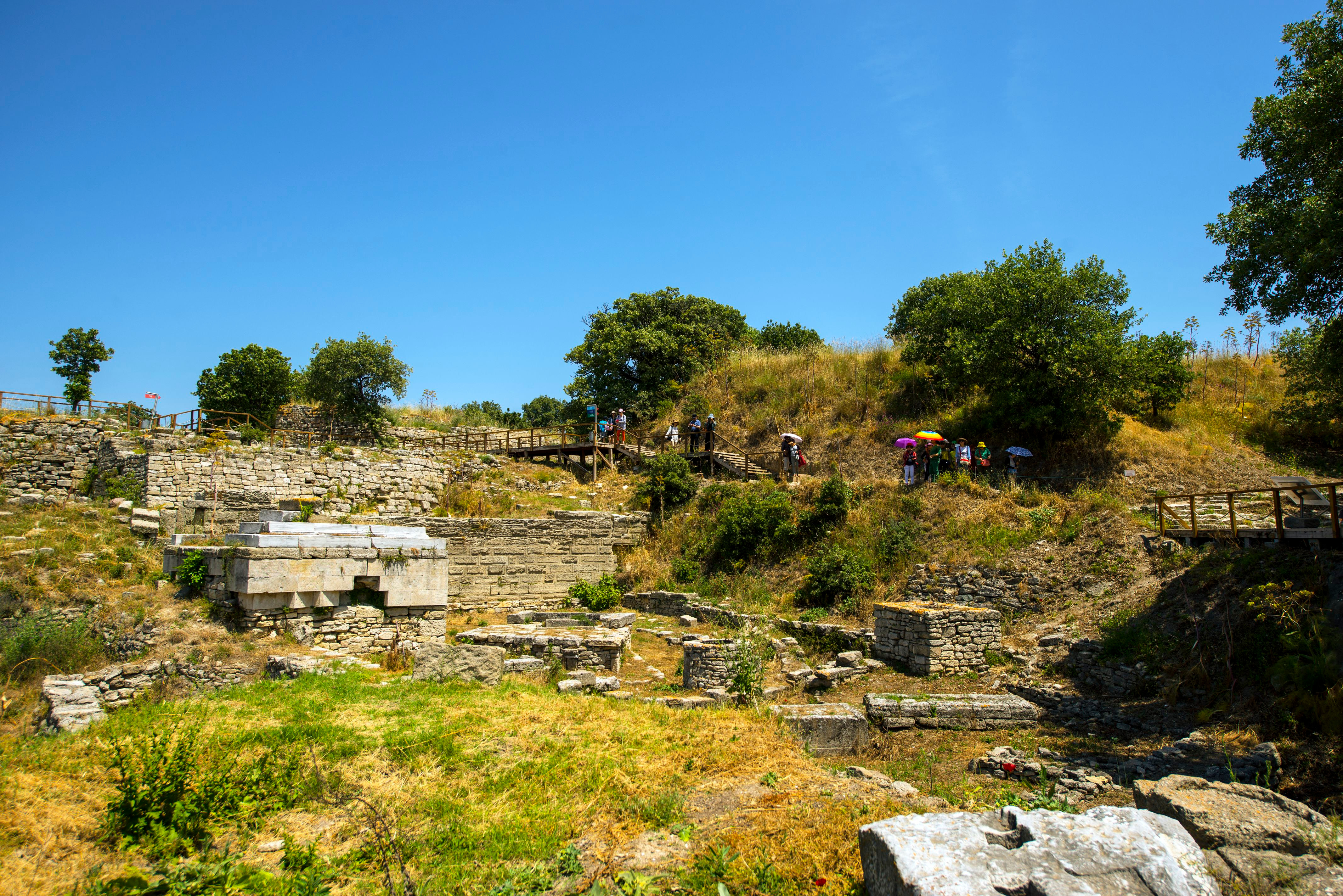 Dünya'nın kültür mirası Troya'ya ziyaretçi akını - Resim : 3